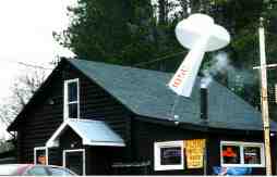 Outside Old Forge, NY- a local watering hole